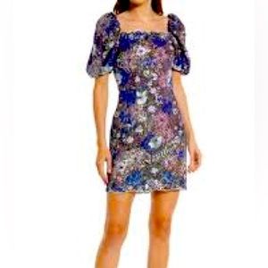 Eliatt puff sleeve sequin mini dress. New with tags.